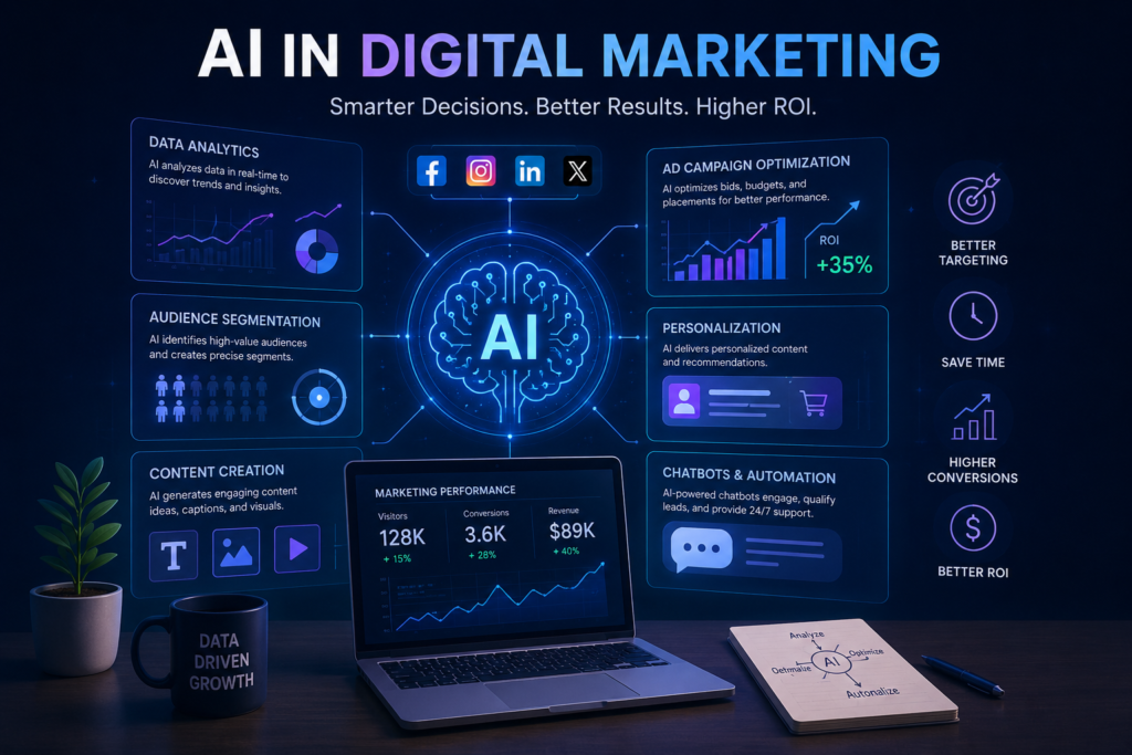 Best tools  for AI in digital marketing